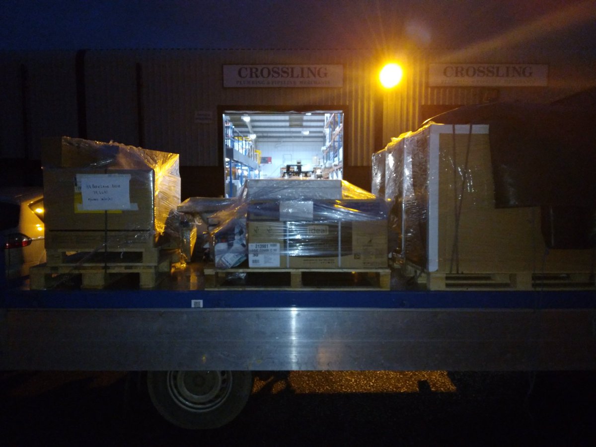 CrosslingDL's tweet photo. What a way to finish the a busy week with a Full van all ready and loaded for Monday's delivery bright and early, we all love a Full Van Friday #fullvanfriday #crossling #crosslingdarlo #boilers #polypipe #Ideal #Adey #Fernox #coppertube #underfloor https://t.co/3hOfWGxHkx