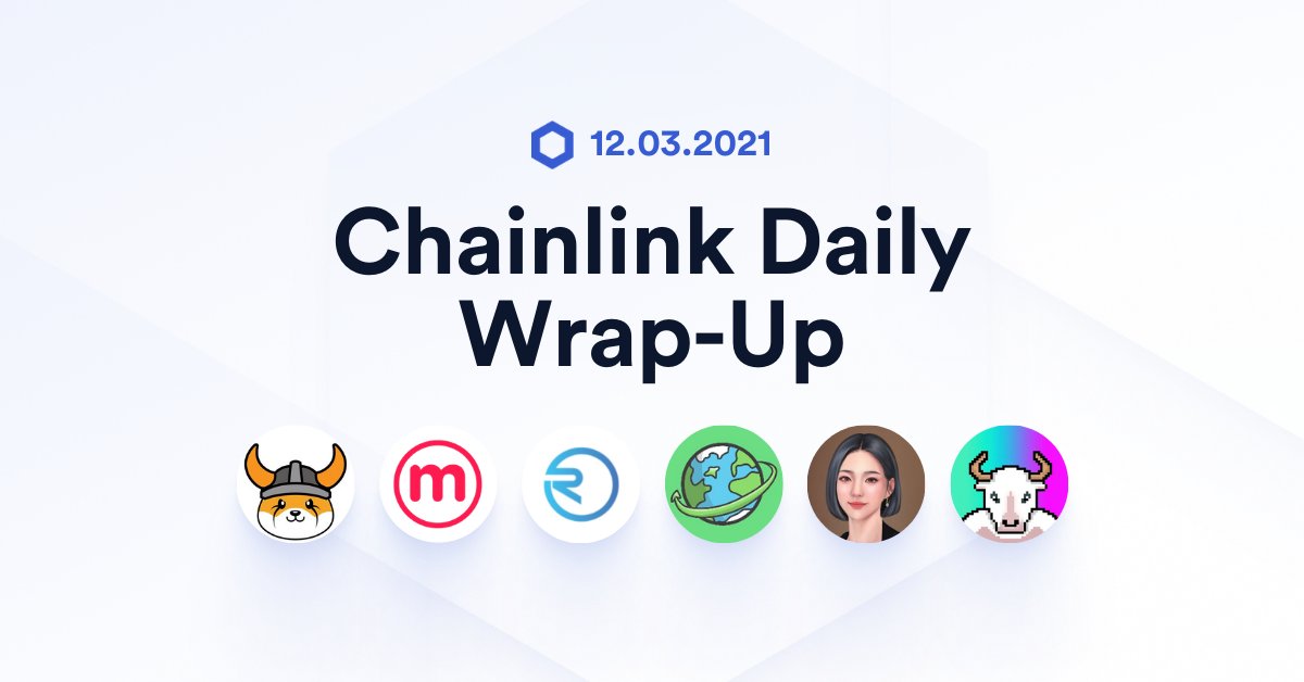 chainlink's tweet photo. #Chainlink empowers smart contract developers to build feature-rich applications across numerous leading blockchain networks—from #Ethereum and #Solana to #BSC, #Polygon, and #Cardano. 

Check out today's integrations below to see how dApps are leveraging Chainlink oracles 🧵👇 https://t.co/BfWnK9gnb6