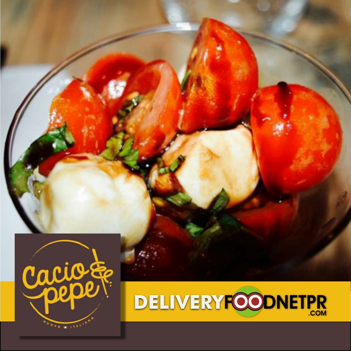 foodnetpr's tweet photo. Tus platos y pastas favoritas de CACIO PEPE NUOVO ITALIANO directo a tu Hogar u Oficina con DELIVERY https://t.co/X8c0G9tISr. ⁠
⁠
Recuerda que puedes ordenar por Web, App Móvil o llamarnos por teléfono al 787.792.2625 y te asistimos con nuestro servicio personalizado. https://t.co/tKTYjwmkpE
