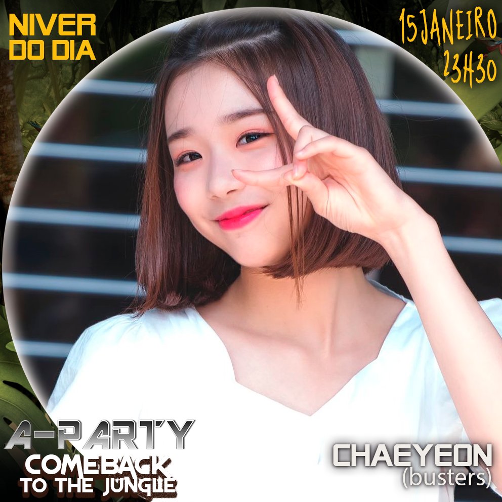 apartybrasil's tweet photo. A gracinha #Chaeyeon do #Busters está fazendo aniversário hoje!!! #PARABÉNS!!!
#happychaeyeonday
#kpop #apartybrasil #apartycomeback https://t.co/OjupGwqlaH
