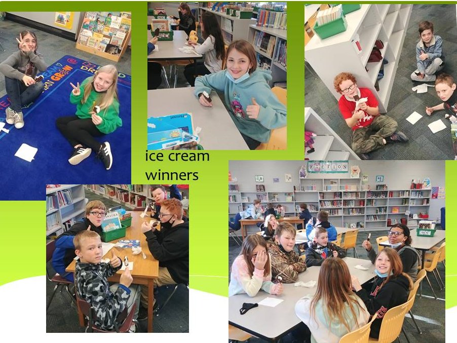 tra_caldwell's tweet photo. 10 weeks of excellent library behavior = ICE CREAM PARTY! #fcscspartanpride #fayettecentralbuzz #fayettecentrallibrary https://t.co/fkY84nViEG