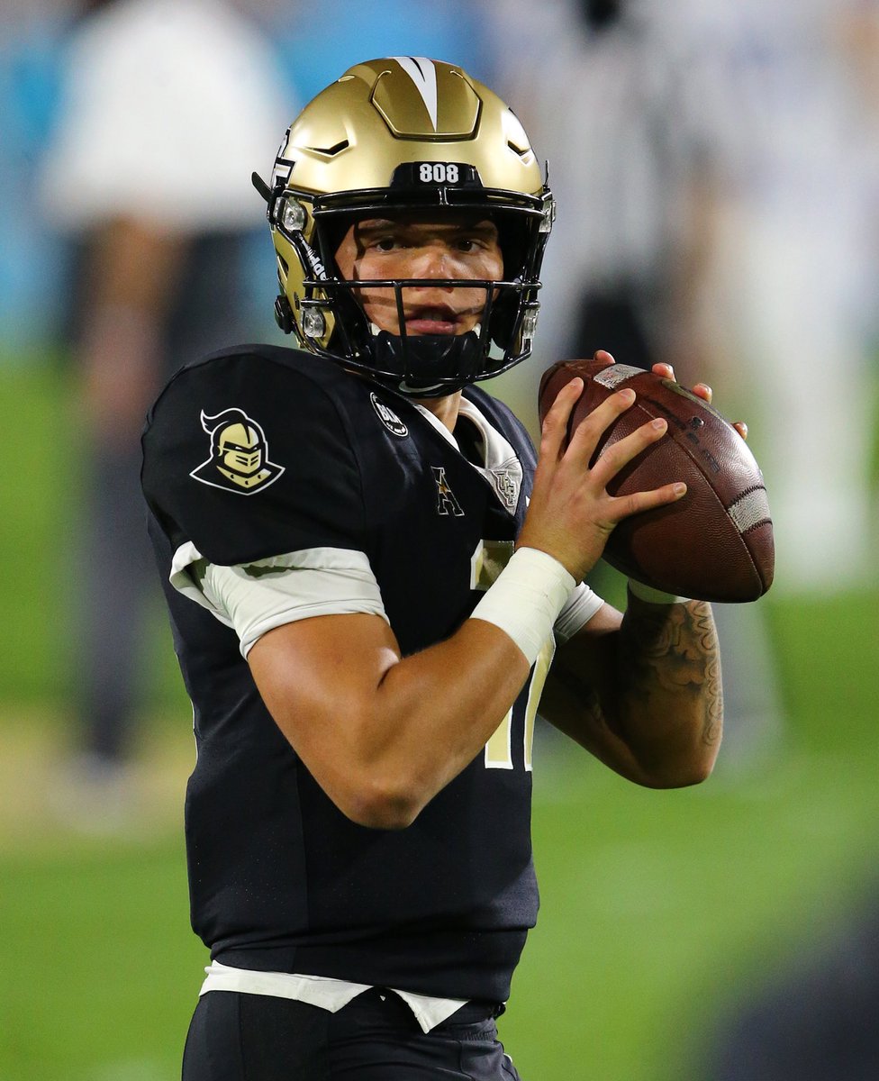 PFF_College's tweet photo. BREAKING: UCF transfer QB Dillon Gabriel is set to take an official visit to Ole Miss this weekend, per @247Sports &amp; @bmarcello. https://t.co/IrcgsuuZ6j