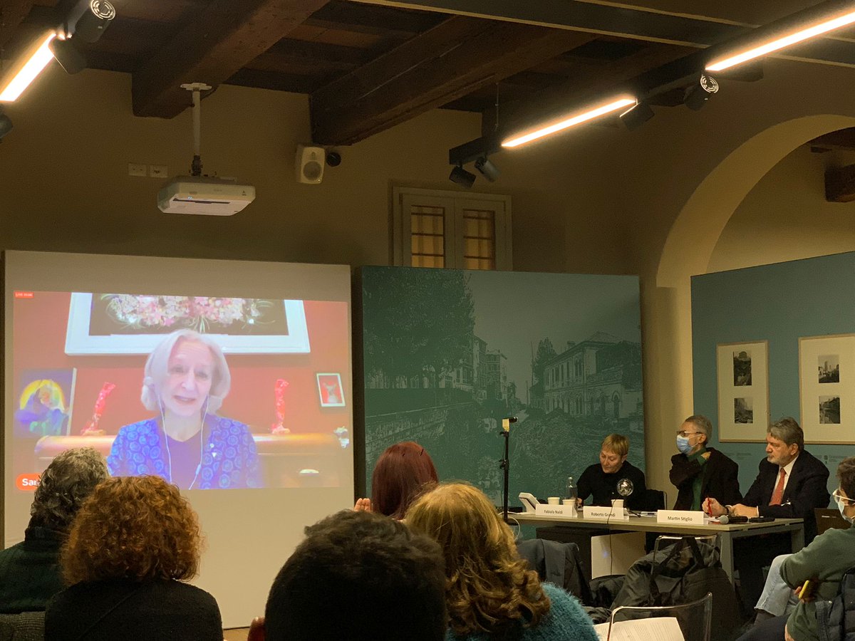 ACanadesi's tweet photo. @FabiolaNaldi, Dan Silver, @CodeZebra and  @rograndi  debate on #culturalwelfare with the coordination of @paologranata  and Martin Stiglio https://t.co/GRXLJJvw1b