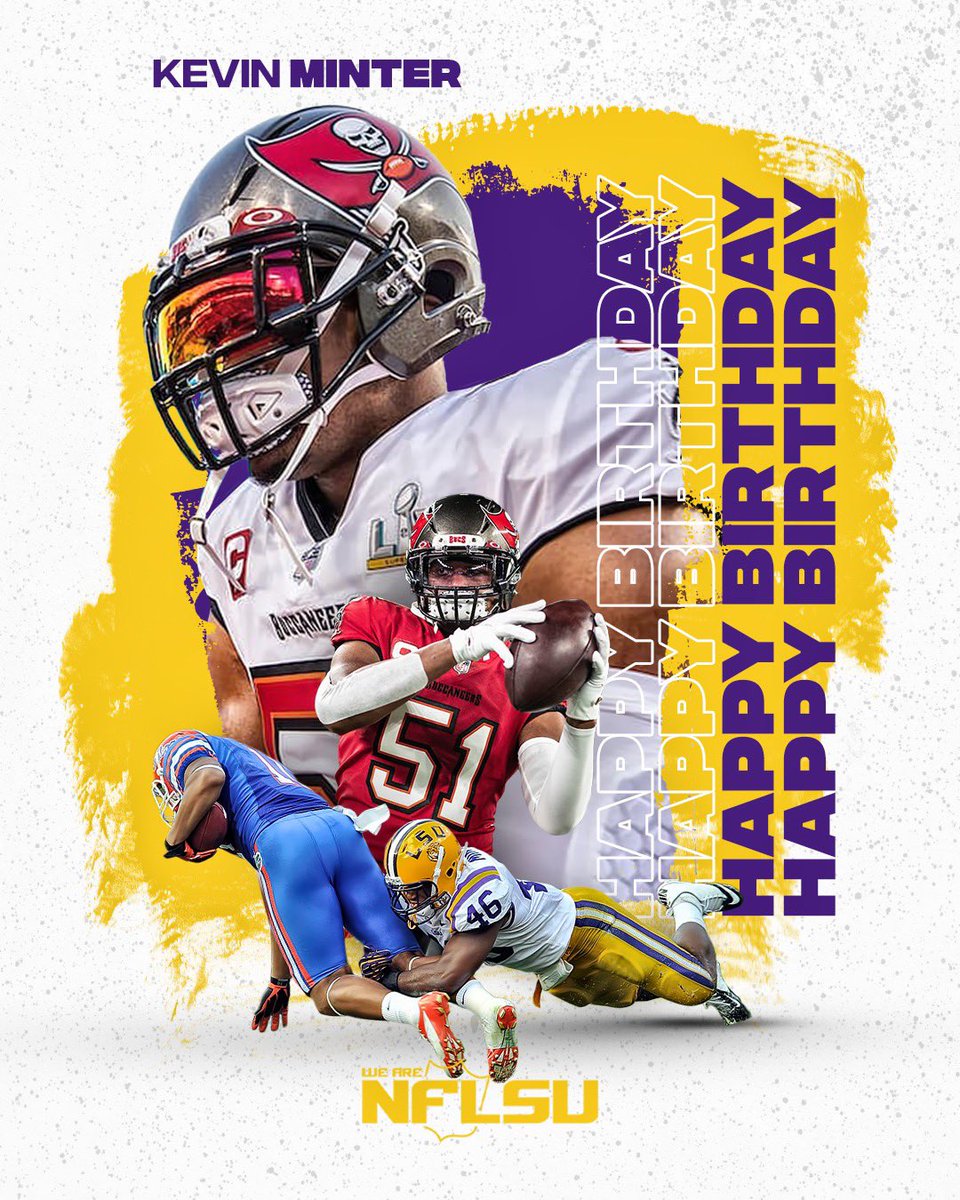 Happy Birthday <a href="/Kmint_46/">Kevin Minter</a>‼️

🎂🎂🎂

#NFLSU