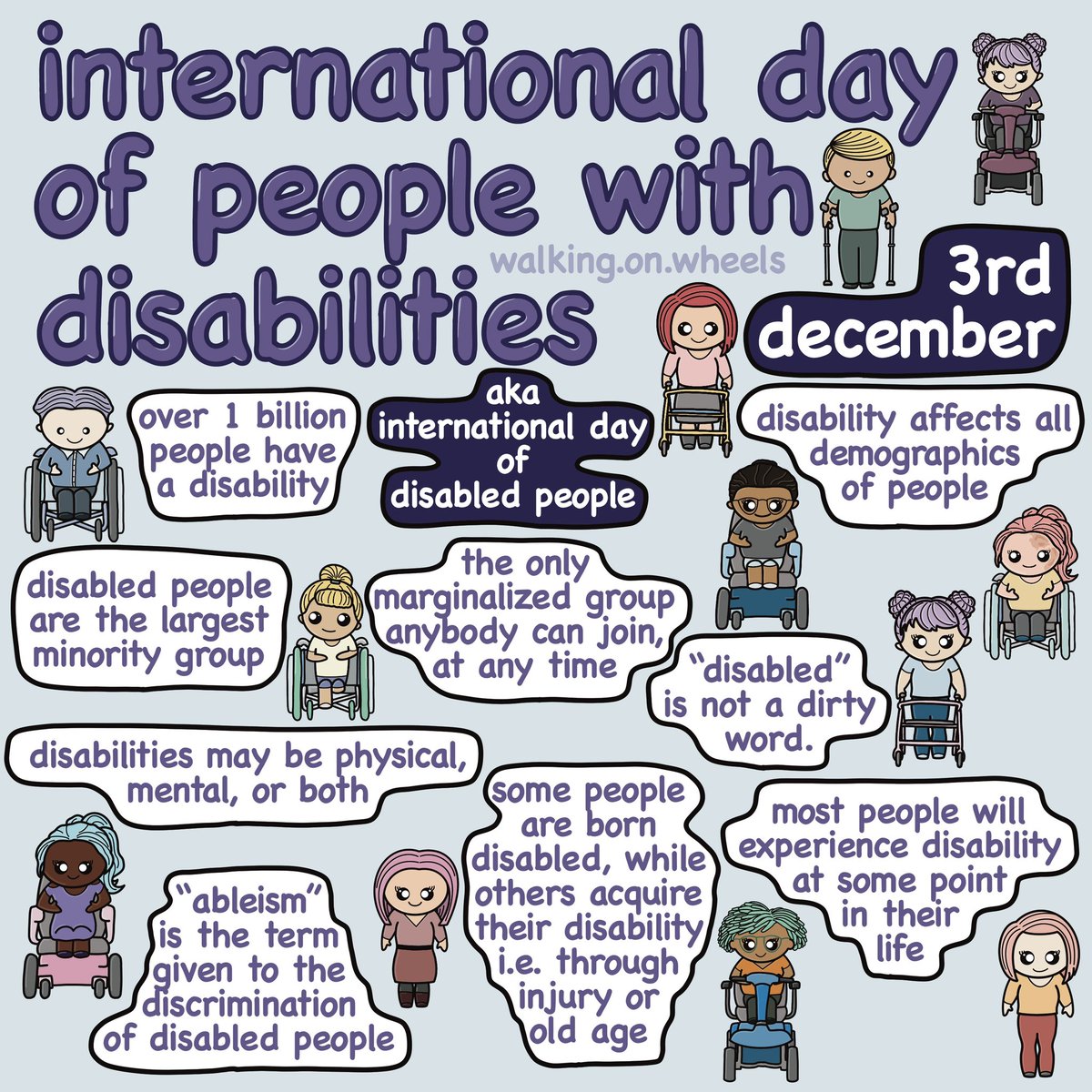 Happy #InternationalDayOfPeopleWithDisabilities

#IDPWD2021
