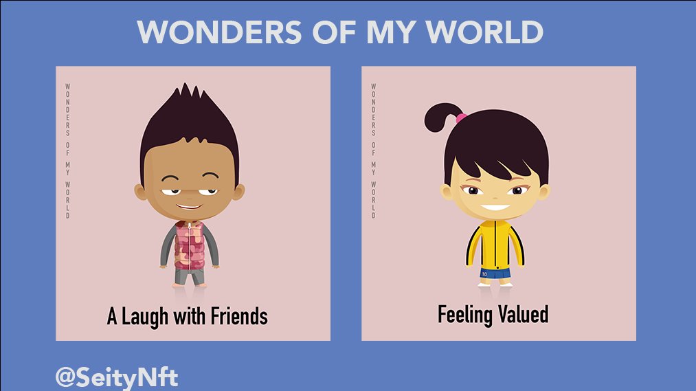 SeityNft's tweet photo. Finally, in Theme #6 of the Seity Collection we search for those WONDERS OF YOUR WORLD that make your life freaking unique and special. 
#Seity #NFT #Solana #NFTCommunity #SolanaNFT #identity https://t.co/IIFsN4zWxa