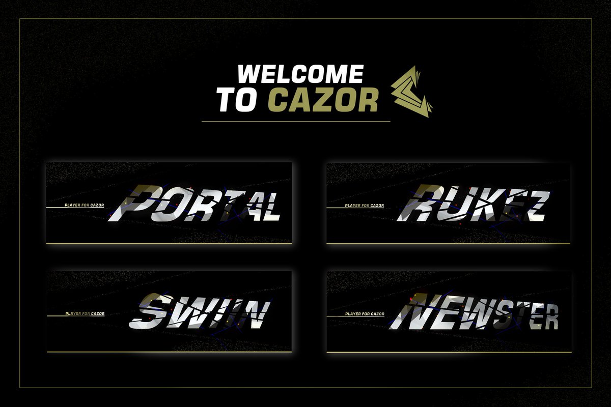 The new roster of allmode 2022.
Cazor White has begun.
<a href="/Swiin_/">CryptoLunartic</a> 
<a href="/NEWSTERRR/">gone</a> 
<a href="/PortaLCoD/">PortaL🇧🇦</a> 
<a href="/RukezCOD/">Rukez</a>