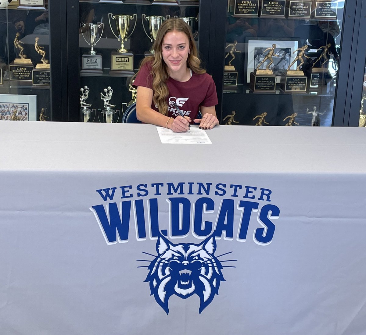 .<a href="/WSAathletics/">WSA ATHLETICS</a> senior Natalie Benson signs NLI to play soccer at Erskine College.