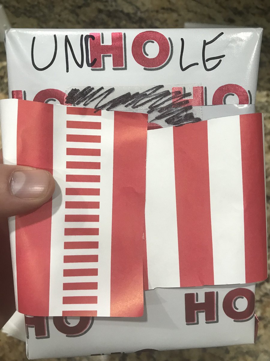 MiggityMikeG's tweet photo. Nephew nailed the wrapping assignment https://t.co/mHs2p73y5l