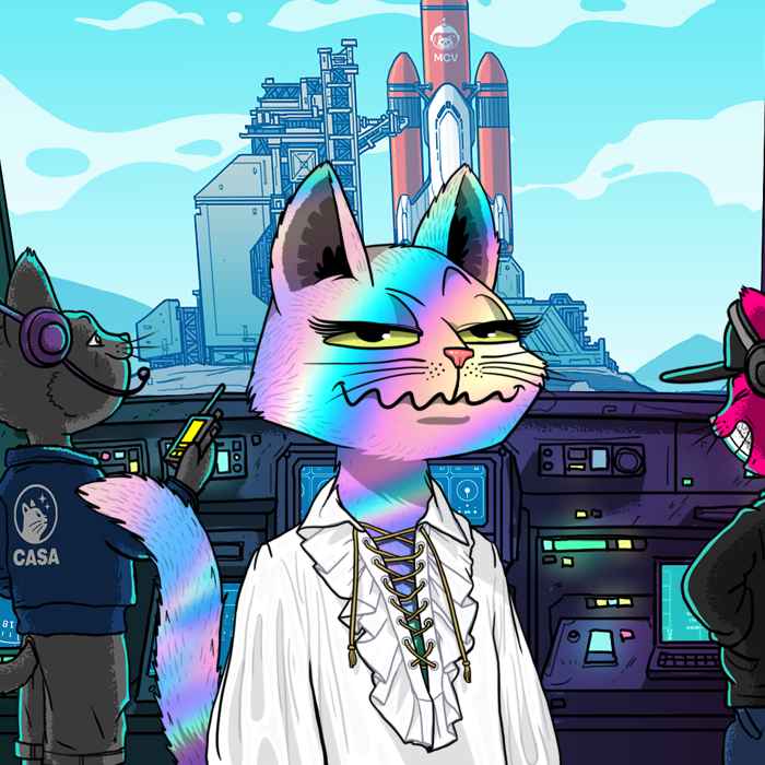 MarsCatsVoyage's tweet photo. Since the information about secretive CASA station has leaked yesterday, we decided to add a station entourage as well as a CASA jacket to our PFP tool to let you prepare for the rocket launch and join with your cats! Check it out on our website!

#MarsCatsVoyage #CASA https://t.co/XkeznB7feK