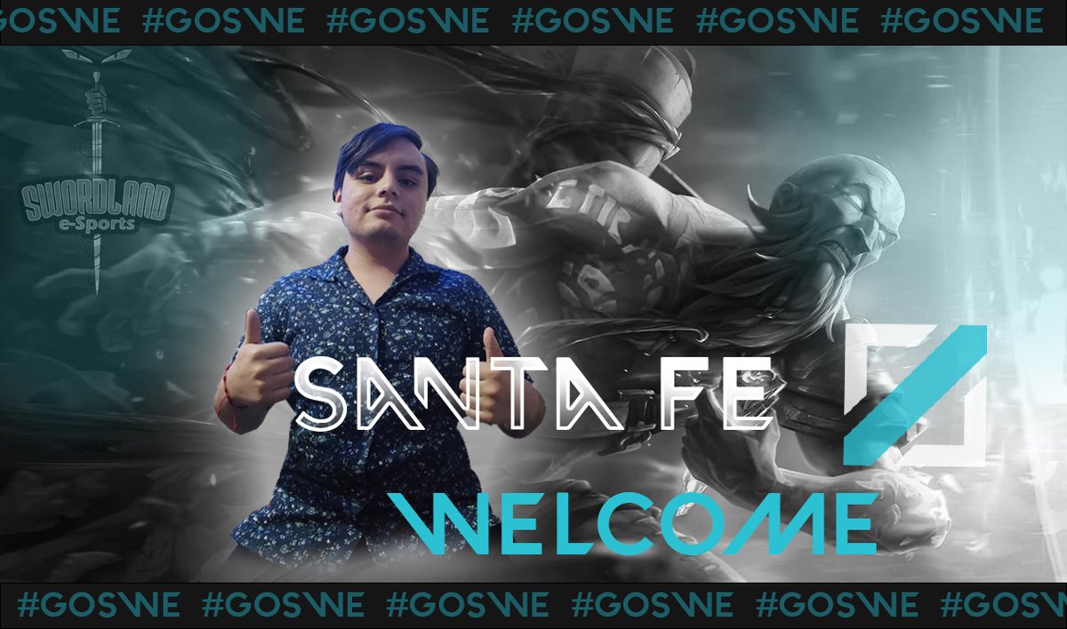 SwordlandE's tweet photo. Desde el centro de Toluca, llega con suficiente chorizo para repartir.
Así que denle la bienvenida a SantaFe!!!!
#GOSWE #LeagueOfLegends #eSports https://t.co/idYssdyY0z