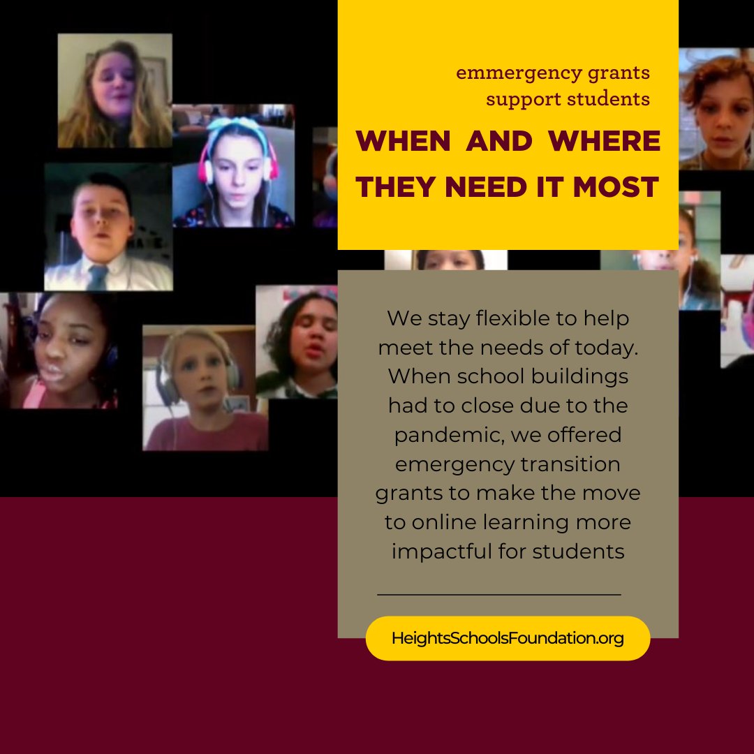 #yourdonationsatwork  Emergency grants, supporting hundreds of students, are possible because of financial support from our community. 
#feelgoodfriday #tigernation #tigerpride