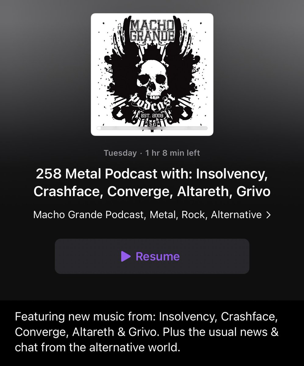 MachoGrandePod's tweet photo. NEW PODCAST ONLINE!

The latest episode features brand new music from @Convergecult/@CCHELSEAWWOLFE, @InsolvencyBand, @crashfaceuk, #Altareth and @grivoband!

Plus we discuss recent rock news &amp; catch up on some film chat!

Download for free:
https://t.co/7KrhpzQXdj https://t.co/4yGNOhO2XA