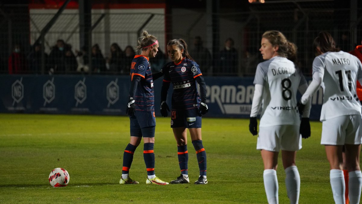 MontpellierHSC's tweet photo. 👩 MHSC 0-0 PARIS FC
Ce vendredi soir les #FemininesMHSC ont fait match nul à domicile face au Paris FC
.
⚡️ #MHSCPFC https://t.co/7UfivNVL2r
