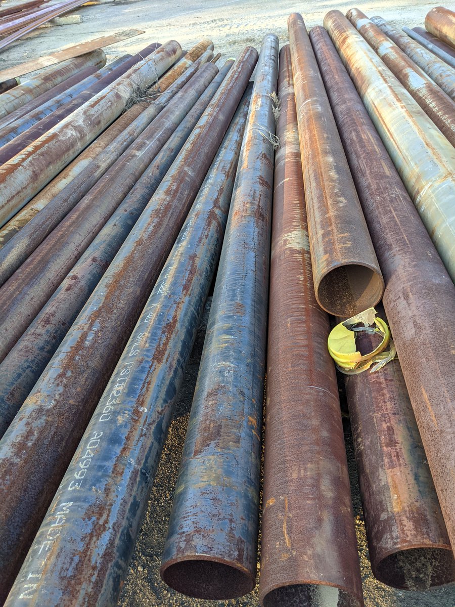 8" Sch. 40 Pipe X 20' &amp; 40' - $1,000/Net Ton FOB New Orleans.  Get in touch for more info!

easternmetaltrading.com

#pipe #steel #surplus