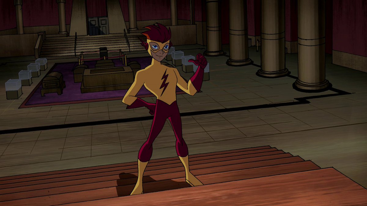 worldsfinest's tweet photo. Following a cameo in "Homecoming, Part 2," Kid Flash makes his first full Teen Titans appearance with the episode "Lightspeed," which debuted on this day (Dec. 3) in 2005! Kid Flash is played by Michael Rosenbaum, who voices The Flash in Justice League! #TeenTitans #TeenTitansGo https://t.co/KSgdBp7RmC