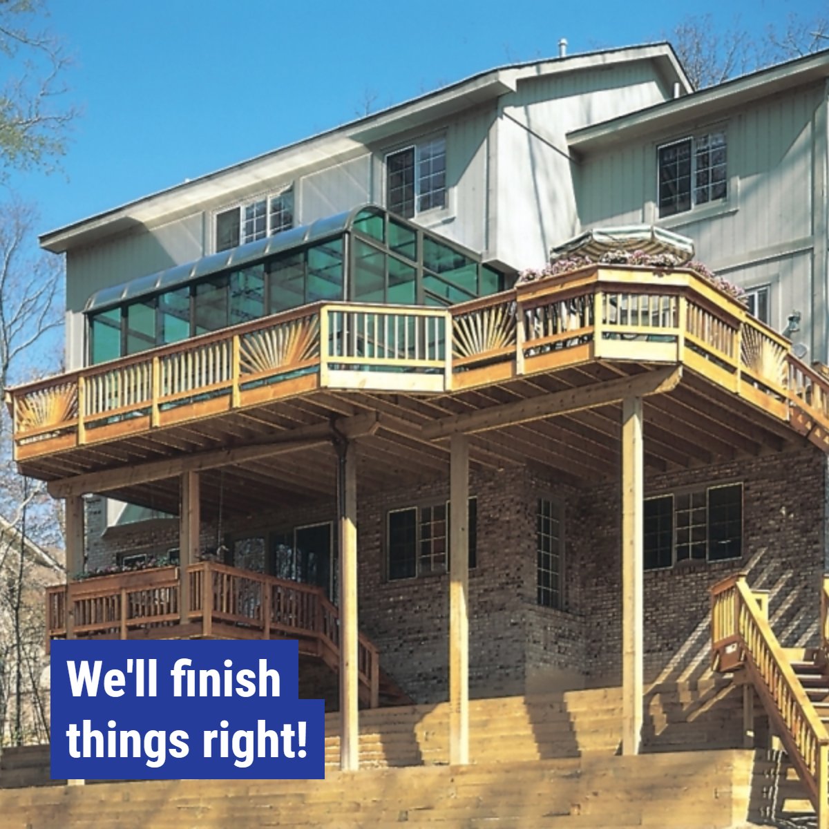 ExpressSunroom's tweet image. Once we're done with everything, your home will feel like it's right out of a magazine.