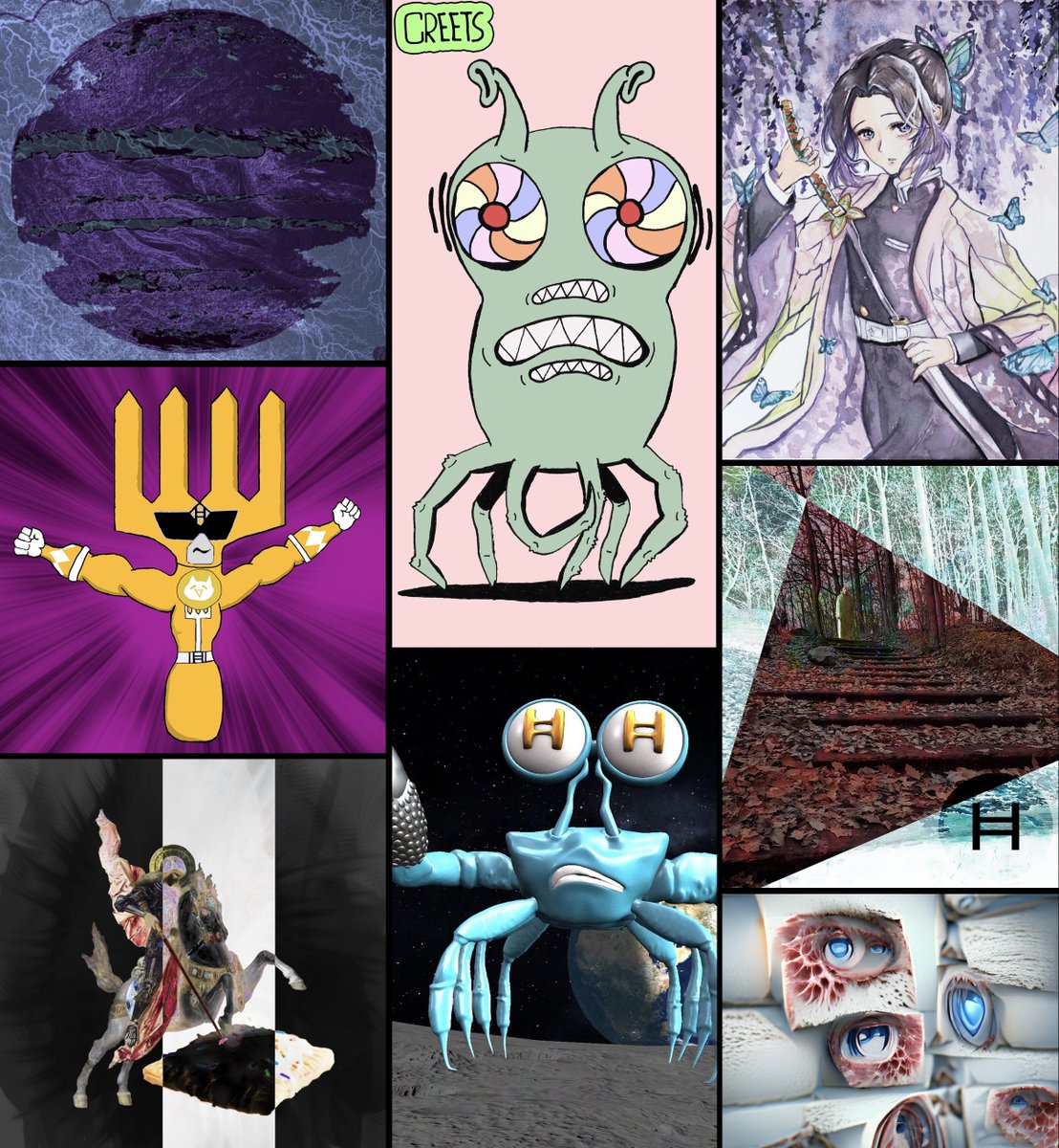 abftftw's tweet photo. Guys, you have to check out what is coming out of #HBARunda! 

ff: @Hederaverse @CREETS_NFT @NeonAirArt @HardForksNFTs @PastaBar5 @HBAR_AVALANCHE @hashcrabs @pluto60583998 

#HederaNFT #NFT #NFTartists #HBAR https://t.co/sceH10HXlG