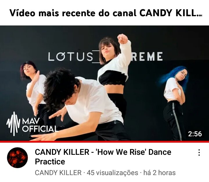 Candykillerinfo's tweet photo. 🕭 Galerinha, já está disponível no canal oficial do Candykiller o Dance Practice de #howwerise! Vocês podem acessar o video clicando no link abaixo:
🖇https://t.co/2HBhpXJxOb https://t.co/kOJsmqPpjC