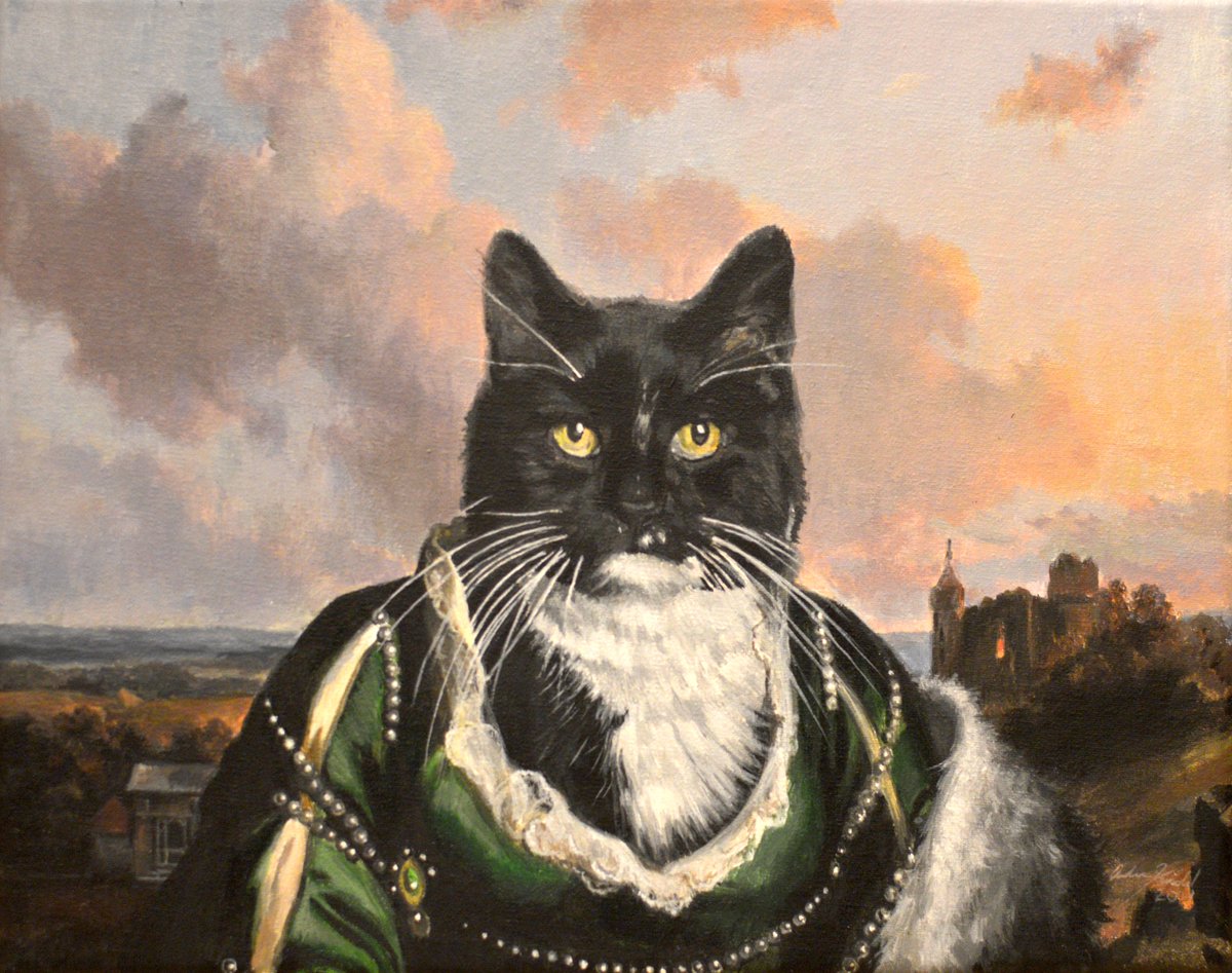 BeAtEasel's tweet photo. "Emerald," acrylic on watercolor canvas, 8" x 10". https://t.co/R0L3i7dpgZ