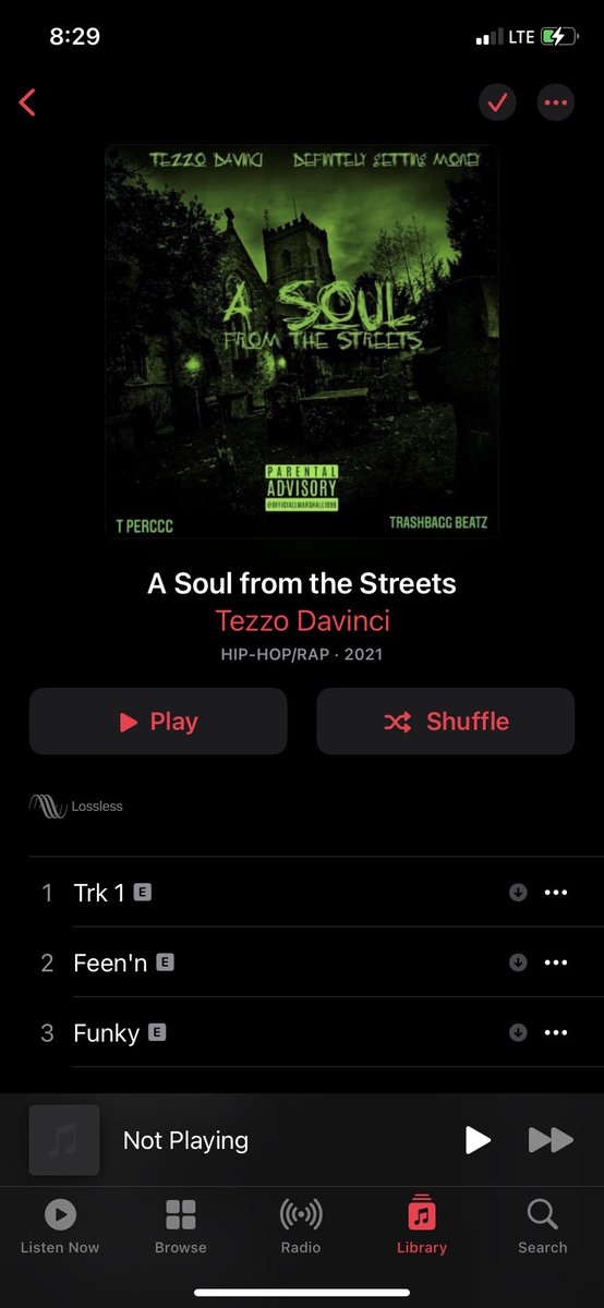 Tezzodavinci's tweet photo. A soul From The Streets Officially Out Everywhere 💕 with the visual to track 1 on god it was worth the wait ⏳ I need yall to go download and stream it on all platforms if u rockin widd DGM❤️‍🩹 #SOULFROMDASTREETZ OUT NOW LOVE YALL https://t.co/JWlm3uxKzc