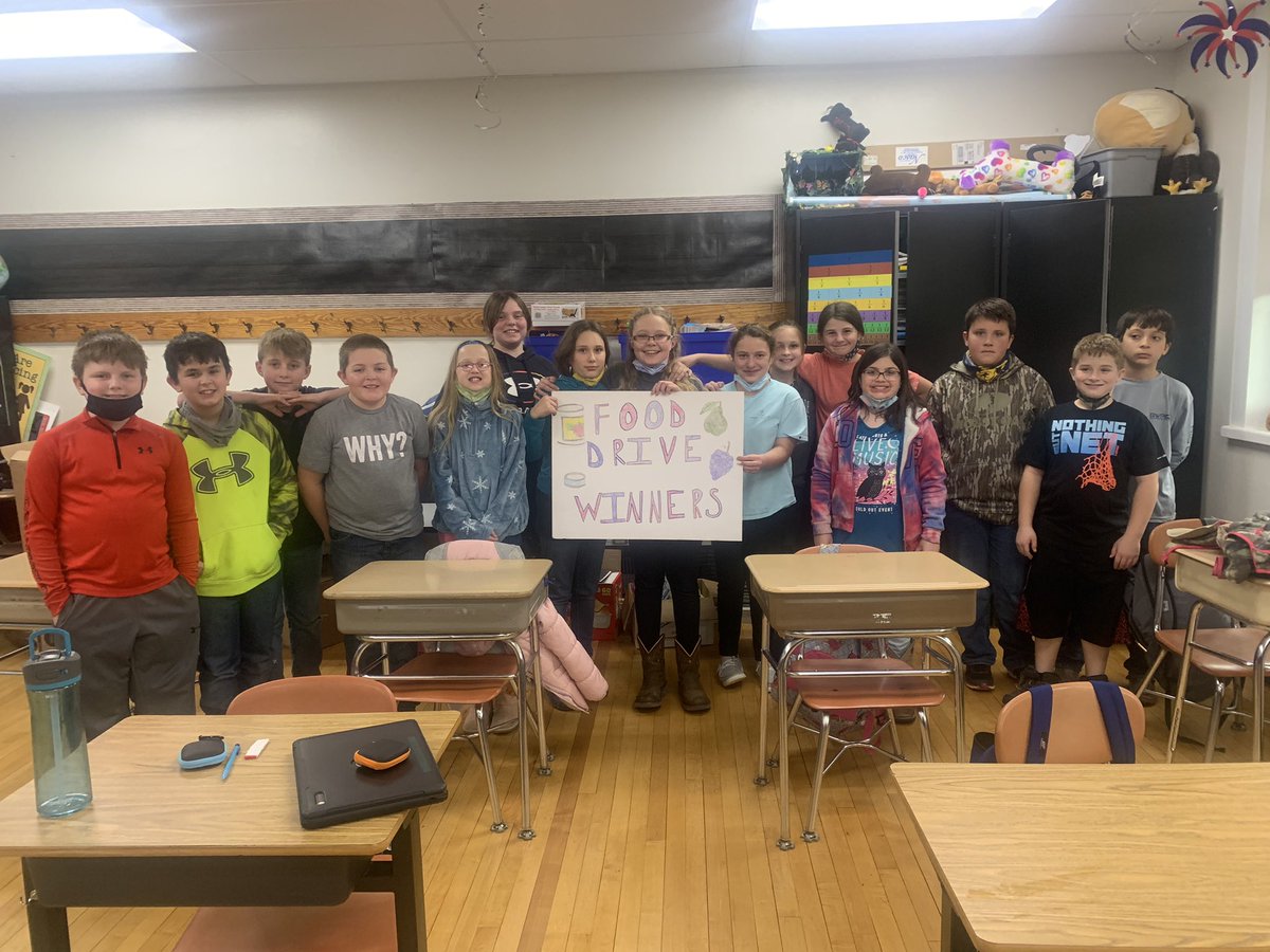 MESWV's tweet photo. @jpoolwv class wins day two and three of the food drive! 🍎 🌽 🍗 https://t.co/NPiBwmUNuI