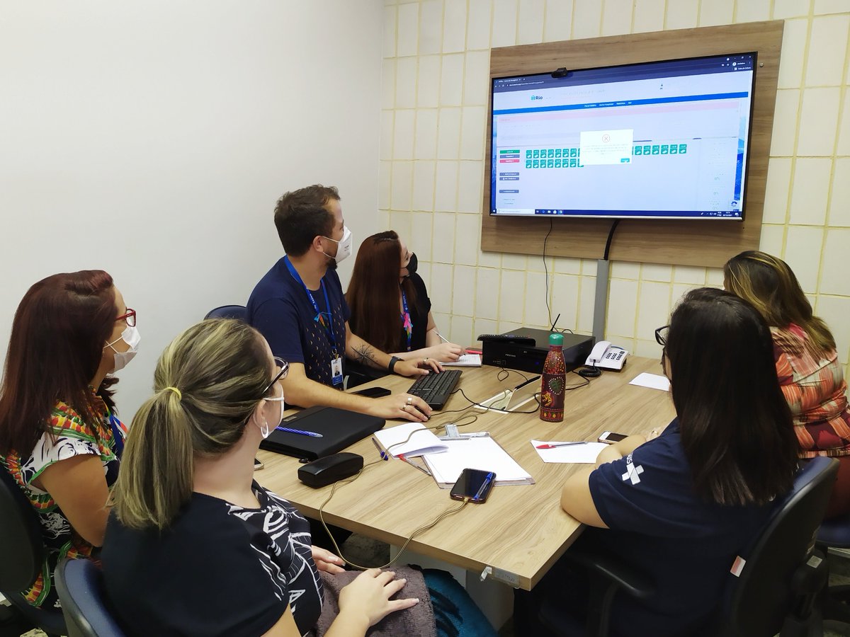 regulacaorj's tweet photo. Reuniões realizadas com as Coordenações das Centrais de Regulação para apresentação de novos sistemas em desenvolvimento pelo Núcleo de Tecnologia e Inovação do Complexo Regulador.

#Regulação #OrgulhoSUS #Inovação https://t.co/qJGK4vAFgU