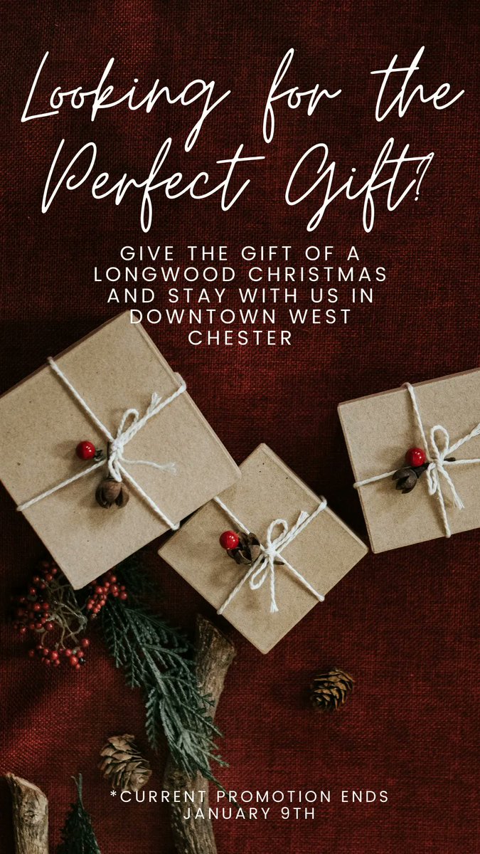 Hotel Warner (@hotelwarner) on Twitter photo We have you covered! Book our Longwood Gardens Package, now thru January 9th and get 2 tickets, a welcome bag and a $25 American Express Gift card!
Don’t wait, book now!
<a href="/longwoodgardens/">Longwood Gardens</a> @brandywinevalley #hotelwarner #brandywinevalley #westchesterpa #downtownwestchester We have you covered! Book our Longwood Gardens Package, now thru January 9th and get 2 tickets, a welcome bag and a $25 American Express Gift card!
Don’t wait, book now!
<a href="/longwoodgardens/">Longwood Gardens</a> @brandywinevalley #hotelwarner #brandywinevalley #westchesterpa #downtownwestchester