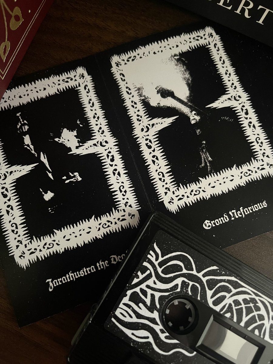 KyleHeb78017358's tweet photo. -Messiah in the Abyss / Oppressive Descent 

-Skull Bifurcations of Grim Disintegration 
#atmosphericblackmetal #melodicblackmetal #blackmetal #cassette https://t.co/s8iODMTLHk