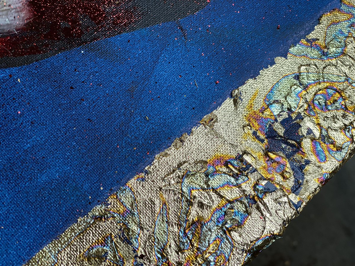 chri_art's tweet photo. Titel: Daar zakt mijn string van af. https://t.co/sUzzMBkUlT #influencer #werkaandemuur #christeldebuyser #chribuart #maakjeborstmaarnat #dutchfemaleartist #masterpiece #artinfluencer #artistlifestyle #thevoiceofcolor #mentalart #guadeloupe  #eroticart https://t.co/fsURrIk71q