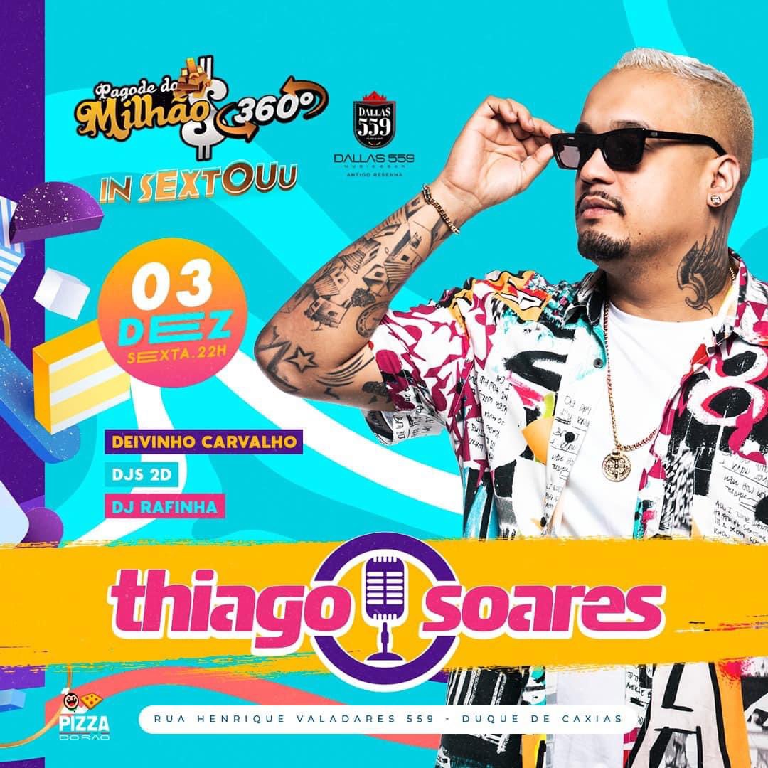 MilhaoPagode's tweet photo. Sexta-Feira  é dia de cantar PAGODE!

   “PAGODE DO THIAGO SOARES”

A primeira namorada me jogou no lixo, A segunda era maneira e eu joguei no lixo , Eu parei de parar por isso  🎵

Eae !? Preparados pra mais uma noite de cinema no #PagodeDoMilhão a Melhor Sexta Da Cidade ♥️ https://t.co/Rgpy48cjCe
