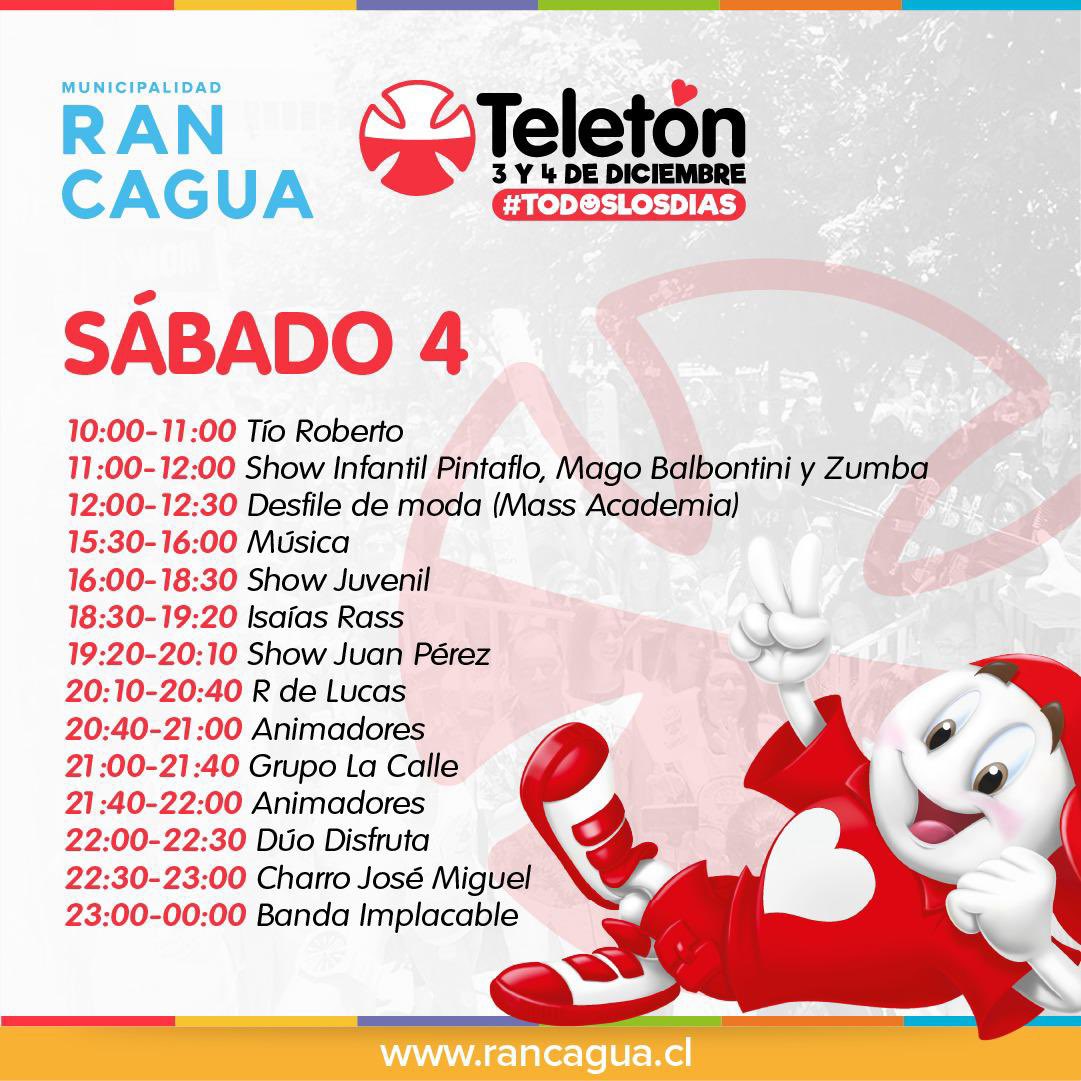 alcaldejrgodoy's tweet photo. Vecinas y vecinos, les invitamos a participar del show organizado para @Teleton esta tarde y mañana sábado 4 de diciembre.

Junto a sus familias y nuestros artistas locales podrán disfrutar un grato momento y pasar al banco para aportar al trabajo de esta gran institución 🦾❤️ https://t.co/gXW93jMjV0