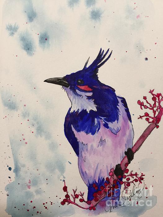 xCREATIVEANNIEx's tweet photo. New artwork for sale! - "Blue Jay" - https://t.co/kDpe8RsuZQ @fineartamerica https://t.co/93fwe80z4E
