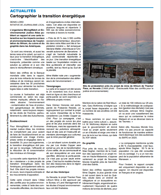 denislord's tweet photo. Le côté obscur de la #transitionénergétique. #MiningWatch #NouveauMondeGraphite #Lithium #ThackerPass https://t.co/YV3HnWNay7