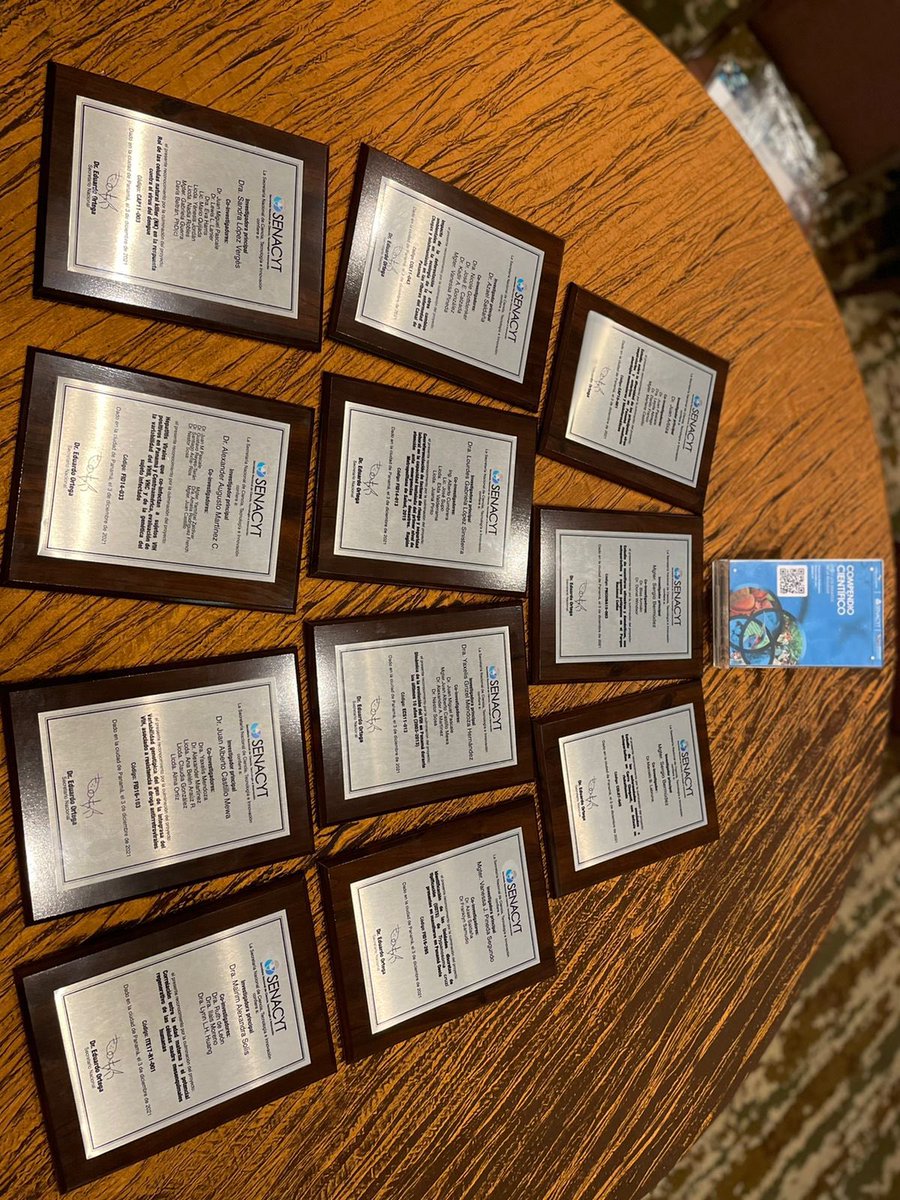 InstitutoGorgas's tweet photo. Que orgullo que Panamá cuente con grandes científicos y que su trabajo sea reconocido. Gracias a la @senacyt por estos reconocimientos de culminación de proyectos y por enaltecer la labor de nuestros investigadores a través de este gran Compendio Científico. Si hay @CienciaPTY https://t.co/GvFttMEMMA