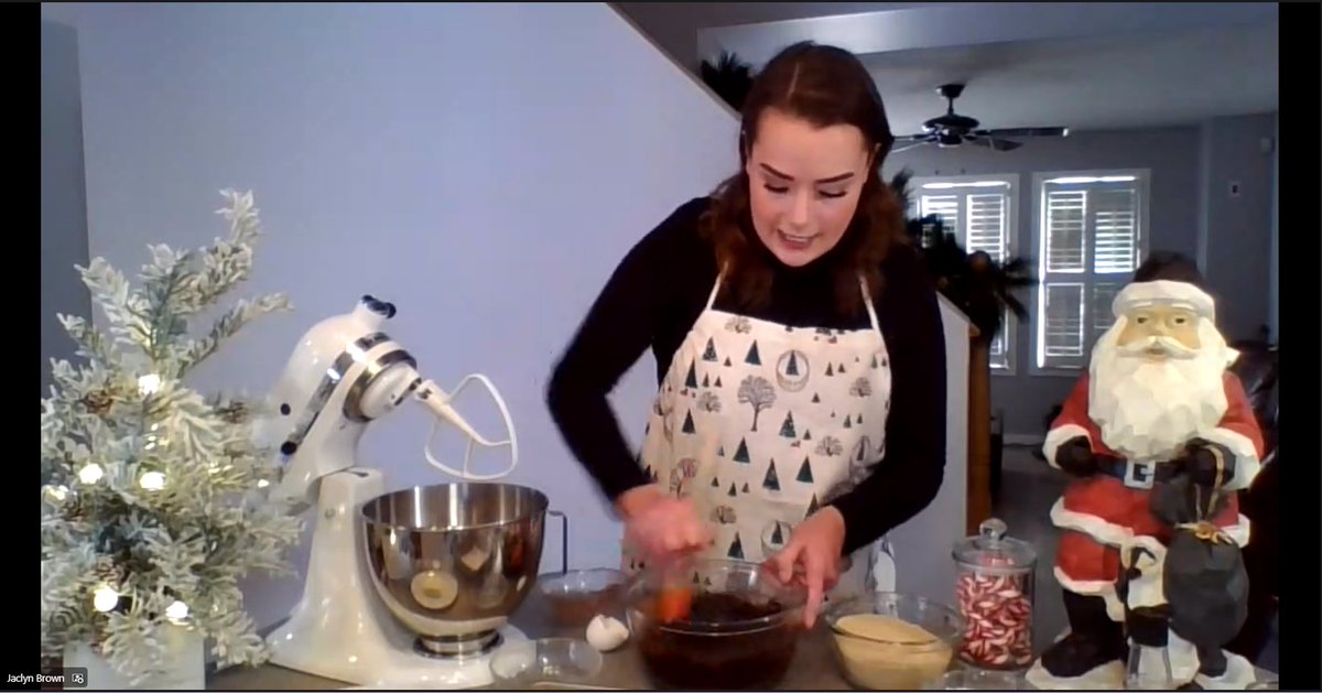 Today my baking dreams came true... I got to host my own holiday baking show for the Marketing Department at <a href="/sait/">SAIT</a> featuring Candy Cane Nanaimo bars! Cooking show pitch for @FoodNetworkCA coming soon. Stay tuned. 😂 #BakingIt