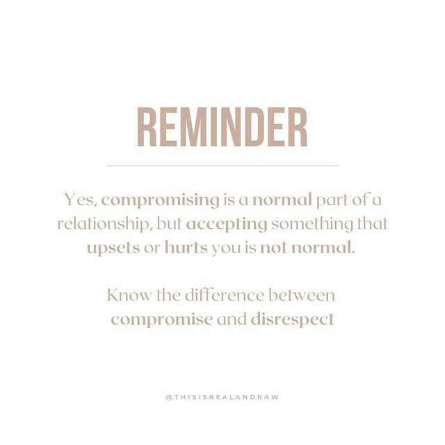 Relationship Compromise