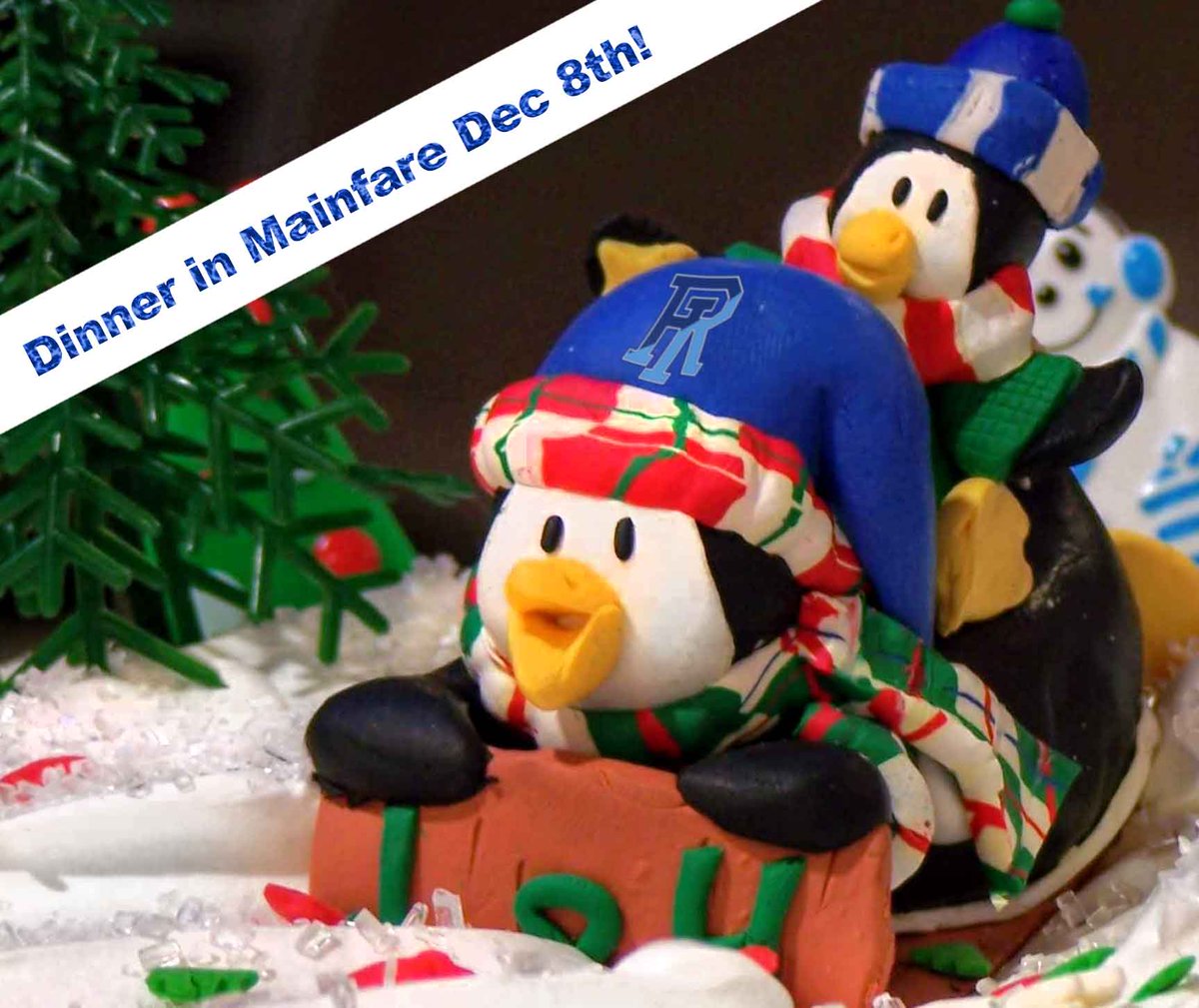 uridining's tweet image. It's that time again! Mainfare's Annual Holiday Dinner will be on Wed, Dec. 8 featuring all kinds of delicious specialties. Don’t miss it! #uridining #uristudentaffairs