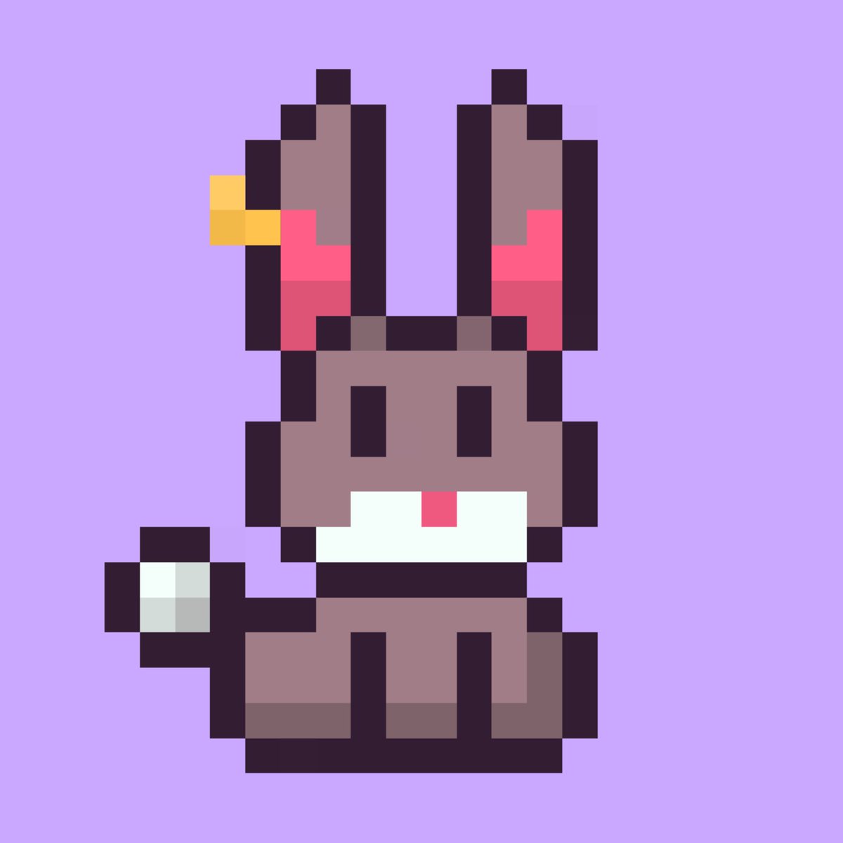 NakedEarrings's tweet photo. The Naked Earring Cult...uhmm Gang, has done the unthinkable!!! TWICE!!! 1:1 pixel toon NAKED EARRING WABBITS!!! @SolWabbits https://t.co/SwheE0RiOm