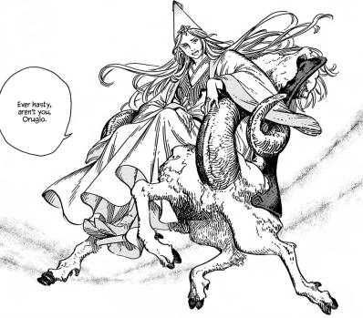 Lame, closed-minded nerds going on about how unrealistic wheelchairs in fantasy are, while Witch Hat Atelier literally makes it so that one of the story's most powerful magic users gets around in this beautiful thing. 