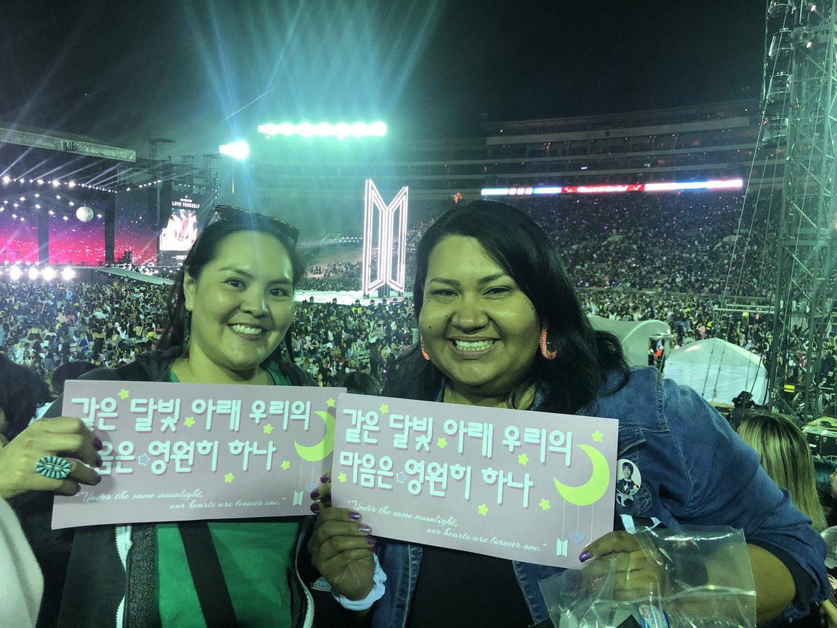 ShesHopeful34's tweet photo. And speaking of #ARMYfriendThatBecameFamily ππ½ββοΈ Got to attend another AMAZING @BTS_twt concert with The Bestie @PiedPiperedOT7 Until next time~ STAY GOLD!
#NativeARMY #PTD_ON_STAGE_LA #PTD_ON_STAGE_LA_DAY4 #PTD_ON_STAGE_LA_Day3 #BTS #BTSARMY https://t.co/YaDpKJBIhH