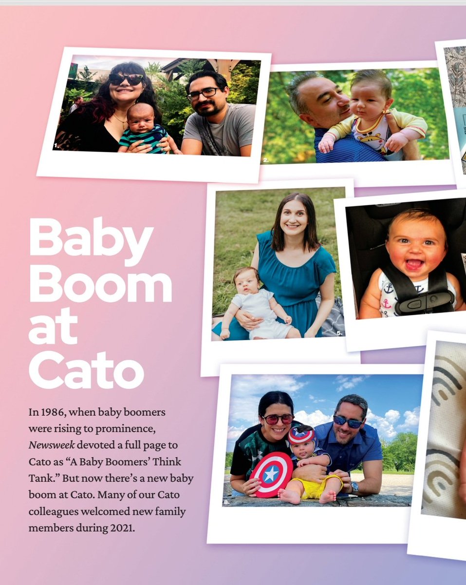 chellivia's tweet photo. Happy to have been a part of the @CatoInstitute's 2021 baby boom! (To learn about just one of the ways each new person enriches the world, check out the #SimonProject: https://t.co/x6tMUKbOxJ) https://t.co/9MCA1LVGbb