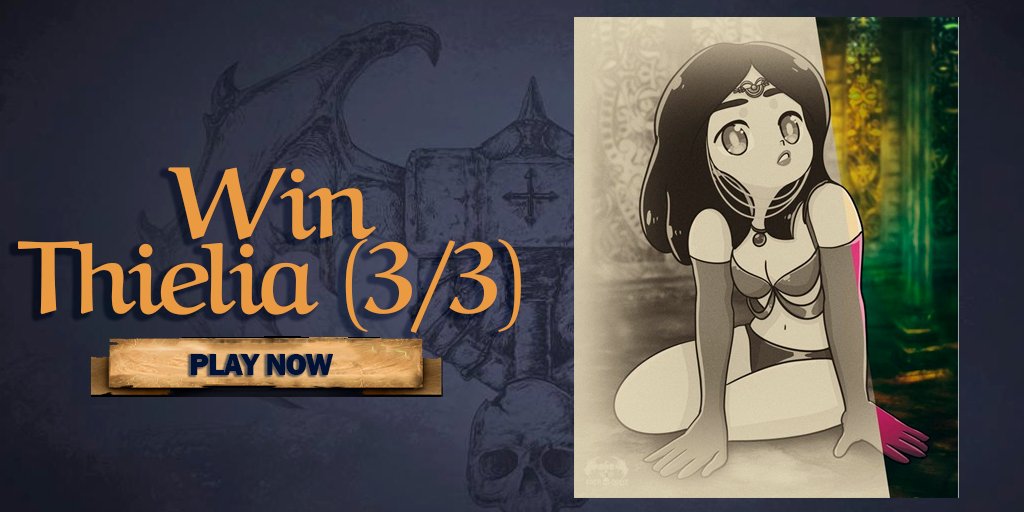 RadaQuestTCG's tweet image. Shards #Giveaway every 24 hours until December 10th!

👉Win Thielia (3/3) (Get the 3 pieces of this #NFT and try your luck on merge).

1) Follow @RadaQuestTCG
2) Like, RT &amp;amp; tag 2 friends
3) Comment WAX address
ends 24h

🔥GET YOUR PACKS PLAY NOW👇
bit.ly/3H6unOX