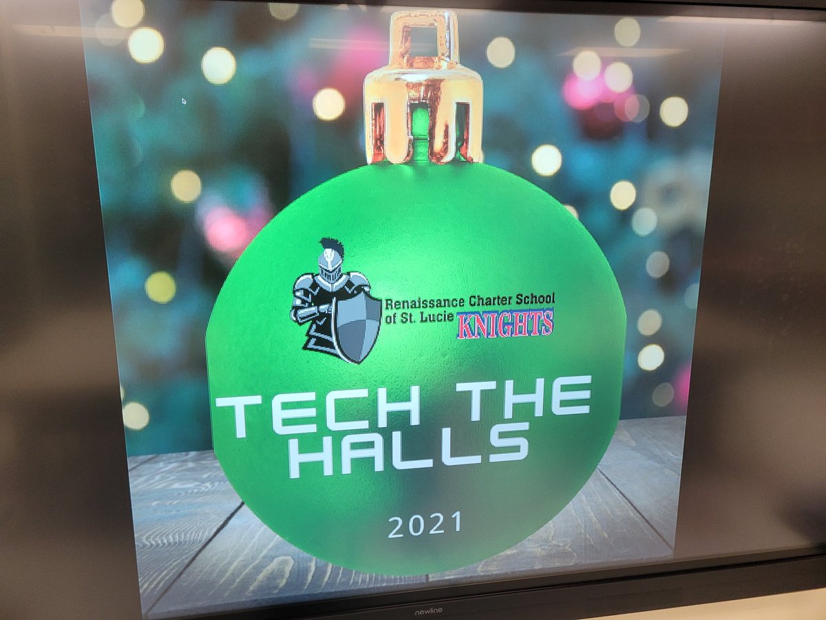 RenStLucie's tweet photo. #rcssl is excited to start the Days of Tech-mas! Each day we'll highlight some excited tech happenings all leading up to our first Tech the Halls competition! Who will win the soon to be coveted ornament?
@CSUSAhq @galatop1 https://t.co/YZY4AfrF9F