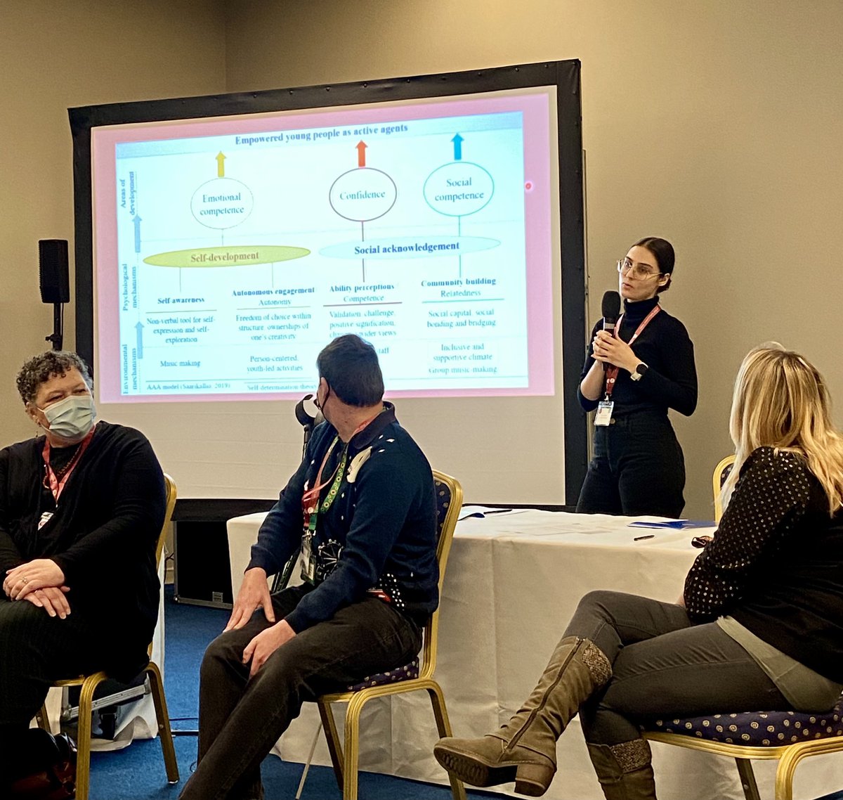 Thank you <a href="/LevstekMarusa/">Dr. Maruša Levstek</a> young people and parents from our #orchestra360 for sharing your experiences of inclusive music making at #MusicMark2021 conference. Lovely to welcome so many music educators to our home town!