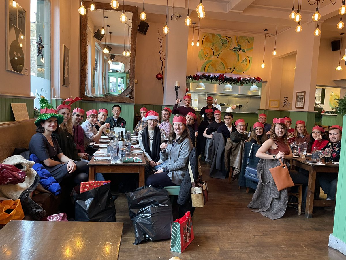 pgeorgiou_ic's tweet photo. Group Christmas Lunch 2021🎄 Lots to be proud of from this amazing team and what they’ve achieved in the challenges of this pandemic! Huge thanks as well to @imperialcollege rapid testing for allowing this to happen in person. https://t.co/3GRhtvSSfz