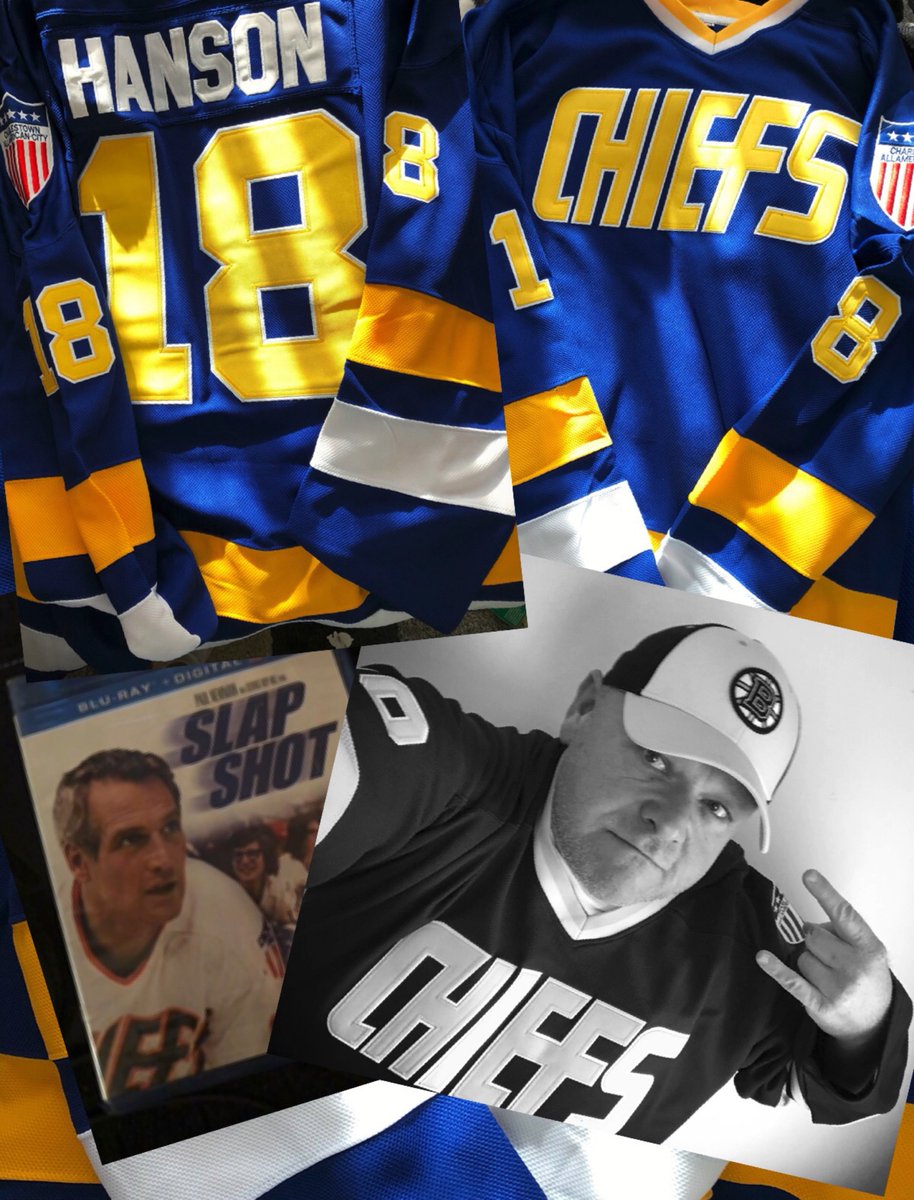 CardiacDrop's tweet photo. “I’m personally placing a hundred-dollar bounty on the head of Tim McCracken. He's the head coach and chief punk on that Syracuse team.” #PutOnTheFoil #SlapShot #Hanson18 #HawkeyTawk 🏒#CharlestownChiefs 🔥🥅🔥 https://t.co/YoFy6dIddd