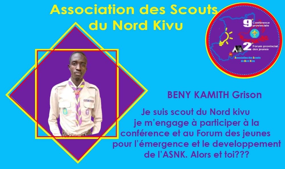 KamithBeny's tweet photo. Tous ensemble pour l'innovation managériale de l'Asnk.  

#Scout #Confprov2022 #ScoutAfrica #FPJ2022 #Asnk https://t.co/VclPeiI0qv