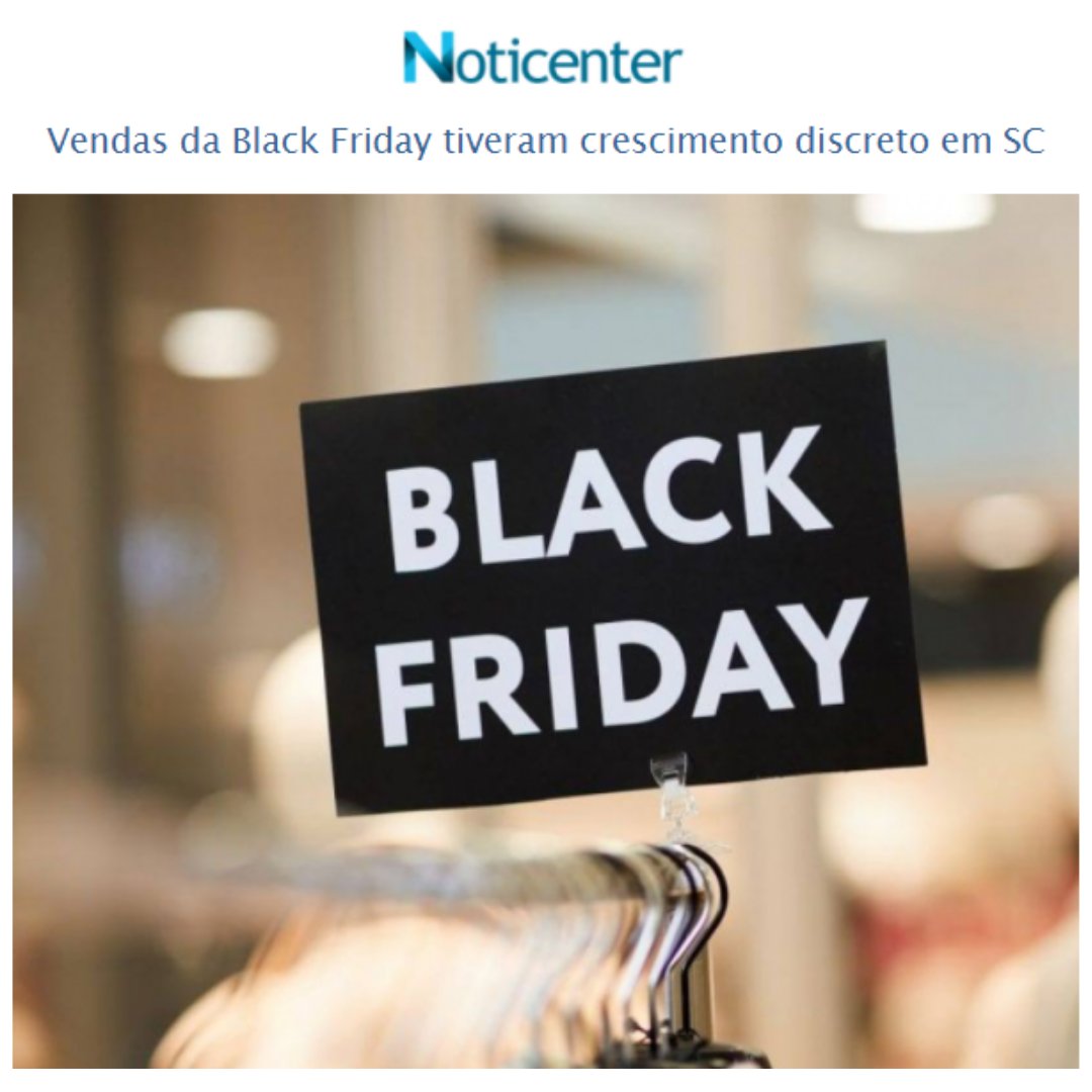noticenter's tweet image. Vendas da Black Friday tiveram crescimento discreto em SC.

Saiba mais: ow.ly/nlfp50H3coh

#FCDLSC #BlackFriday #santacatarina #noticenter
