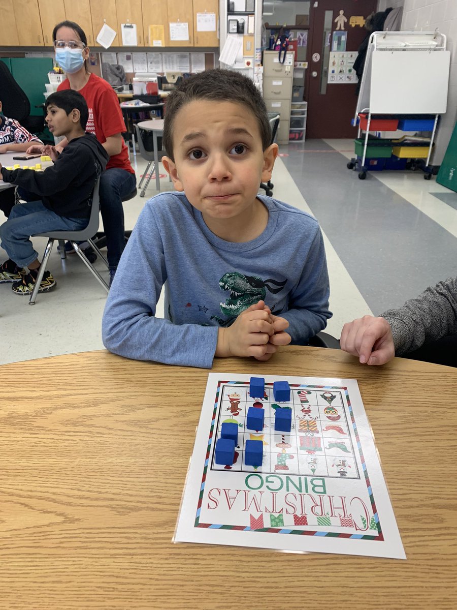 missbwalka's tweet photo. What a fun Friday! We played holiday bingo on the third day of our Kellogg’s holiday calendar! #GECDSBGains @talbot_trailps @MikeWil03652704 @biaaro https://t.co/lUMC7topHf
